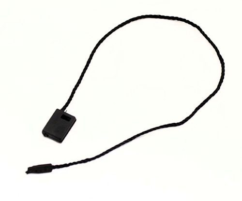  Микропломба (уп.1000шт.) 19см, цв. Черный  ТриКатушки