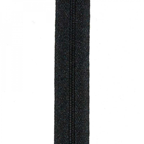  Молния "Спираль" ТИП 3 № 322 черный(уп.5м.) "Proknopka"  ТриКатушки