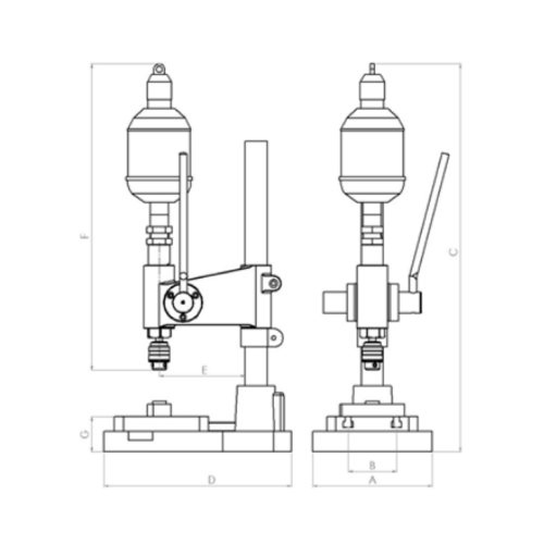  Клепальный пресс методом раскатки Presmak 4155  ТриКатушки