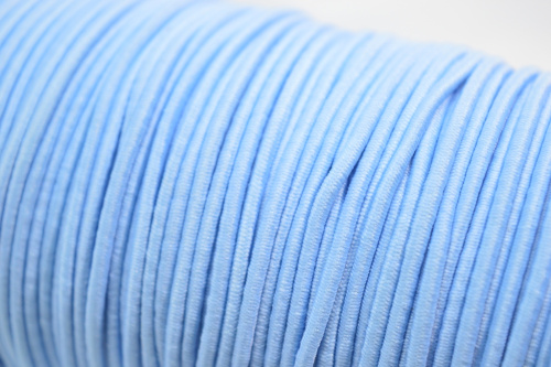 Резинка шляпная 2,5 мм №331 голубой (уп. 5 ± 0,5 м)"ProKnopka"  ТриКатушки