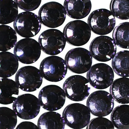  Стразы термоклеевые SS-20, D=4,6-4,9мм (упаковка 720 штук) цв.9028 TANZANITE  ТриКатушки