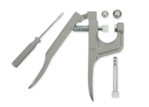  Набор фурнитуры для одежды №1 мини (пластиковые кнопки + ручной установщик)   ТриКатушки