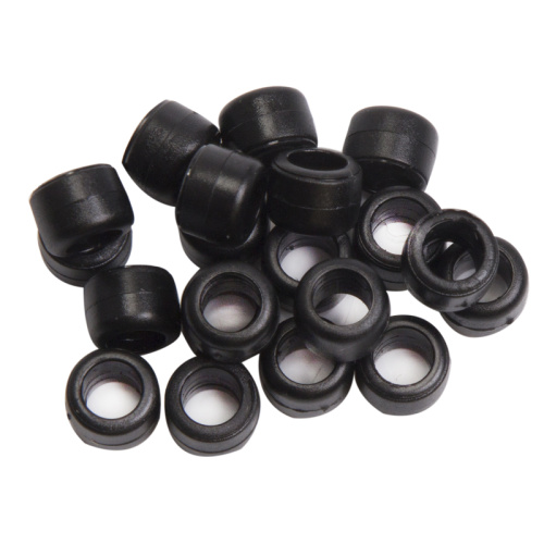  Ограничительное кольцо (Наконечник ) для шнура ОК-1 (уп.100/1000 шт.) цв.Черный  ТриКатушки