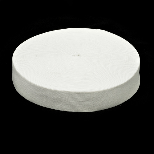  Резинка вязанная ЛАЙТ 30мм цв белый (уп 50/400м)  ТриКатушки