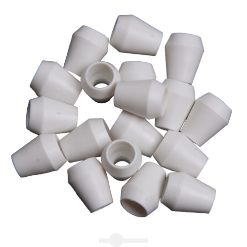  Наконечник для шнура (Колокольчик) НК-6 цв.Белый (уп.50/1000шт)  ТриКатушки