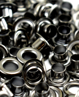  Люверсы №3 5мм нерж. Черный Никель (уп 5000шт) STRONG  ТриКатушки