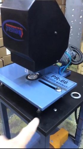  Пресc для люверсов овальных 42х22 мм PR -66 Presmak Пневматический  ТриКатушки