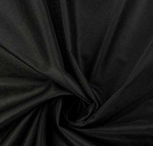  Ткань подкладочная трикотажная 75 гр./м. ш.150 см. (рул.100м.) цв.Черный  ТриКатушки