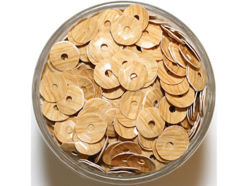  8 S Пайетки россыпь круглые 6мм (упаковка 100 грамм)  ТриКатушки