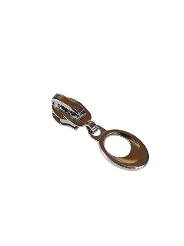  Бегунок для витой Т7, декор., N2, чёрн.никель, (уп.1000 шт.)  ТриКатушки