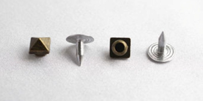  007-F антик Хольнитены декоративные "металл" 6мм (упаковка 500 штук)  ТриКатушки