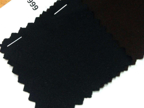  Ткань Масло ш.150см.,4002 цвет №999 черный  ТриКатушки