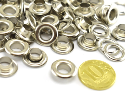  Люверсы №5 8мм сталь Никель (уп 1000шт) NEW STAR  ТриКатушки