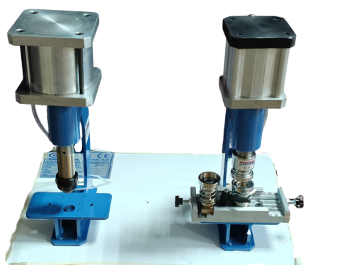  Пресс для обтяжки пуговиц Двойной ПНЕВМАТИЧЕСКИЙ PRESMAK DKP 4127 БЕЗ СТОЛА  ТриКатушки