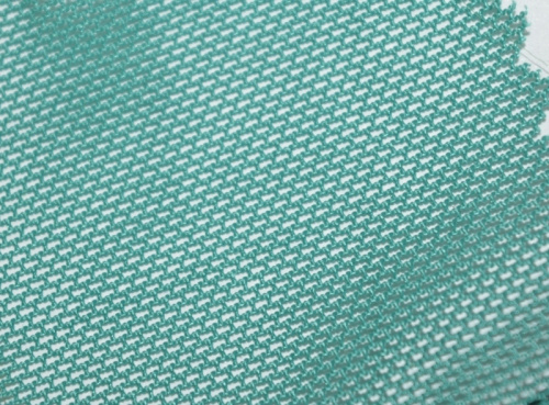  Сетка стрейч ш.150 ,пл.130,100%ПЭ арт.5000 цв.603 морская волна  ТриКатушки