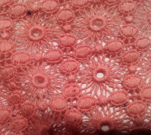  Кружево 5017 цв.201 гр.розовый  ТриКатушки