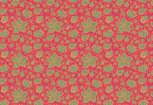  RUSSIAN FLOWERS YSD-XFC-Dewspo PRINT Teflon 5K/5K, ярко-роз  ТриКатушки