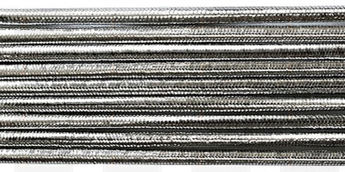  Резинка шляпная 2,5 мм, Silver  ТриКатушки