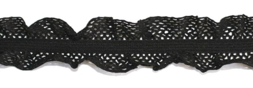  5544 черный резинка бельевая 28мм (намотка 144 ярда = 131,7 метра)  ТриКатушки