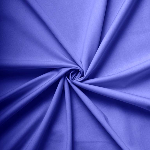  Ткань Поплин МТ 5098 (97 Хл, 3 Эл, 195 гр/мп, ш. 1,45м) цв. 223 индиго  ТриКатушки