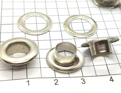  Люверсы №5 8мм сталь Никель (уп 1000шт) Tals(Турция)  ТриКатушки