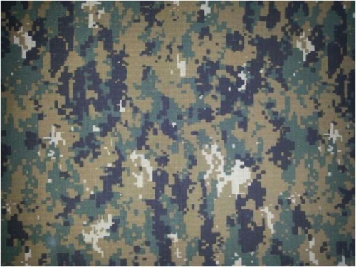  Ткань Т/С РИП-СТОП 240г/м2 КМФ ш.150+-2 см. 65ПЭ/35ХЛ ВО D13-3 Цифра зелёная  ТриКатушки