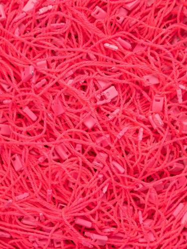  Микропломба (уп.1000шт.) 15см, цв. ярко-розовый неон  ТриКатушки