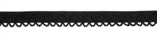  5369 черный резинка бельевая 11мм (намотка 144 ярда = 131,7 метра)  ТриКатушки