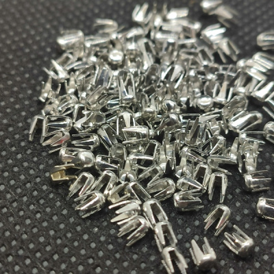  Жемчужина (Бусинка) 8 мм( уп.100шт) с Шипом цв. Золото "Proknopka"  ТриКатушки