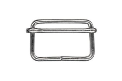  Пряжка регулировочная 30 мм цв. Никель (уп. 500шт.)  ТриКатушки