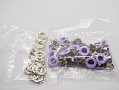  Люверсы №4 6 мм цв.Сиреневый 412(уп. 50 шт)ProKnopka  ТриКатушки