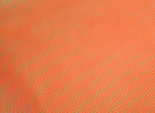  Сетка стрейч ш.150 ,пл.130,100%ПЭ арт.5000 цв.202 морковный  ТриКатушки