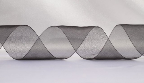  1067 Лента органза 12мм (намотка 50 ярдов = 45 метров)  ТриКатушки