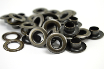  Люверсы №24 9мм НЕРЖ антик (уп 50 шт) "Proknopka"  ТриКатушки