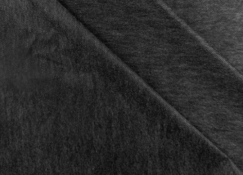  Флизелин клеевой 25 г/м2, TS-025 точечный (ш.90см рул.100м.), цв.Черный  ТриКатушки