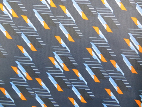  Мембрана Teflon Breathable арт.YSD-RZX-001 цв.Graphics т. Синий  ТриКатушки