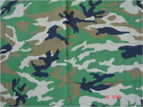  Ткань Т/С 130г/м2 КАМУФЛЯЖ ACTIVE ш.150+-2 см. 65ПЭ/35ХЛ ВО C2  ТриКатушки