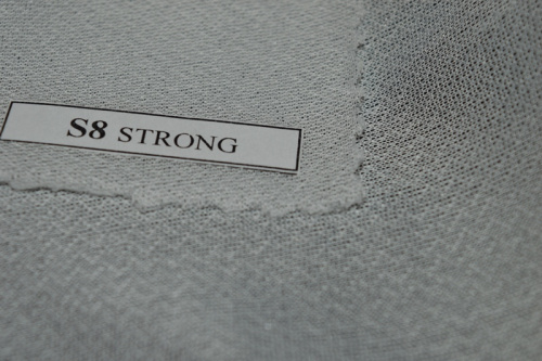  Дублерин трикотажный стрейч S-8 шир.150; пл.50 г/м2 цв.белый  ТриКатушки