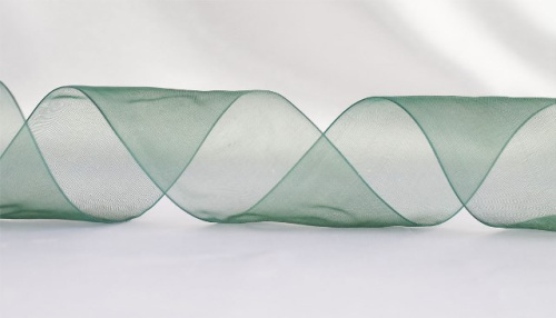  1047 Лента органза 25мм (намотка 50 ярдов = 45 метров)  ТриКатушки