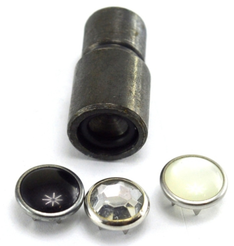  Подставка для рубашечных кнопок с жемчугом/стразой 10,5мм PROKNOPKA  ТриКатушки