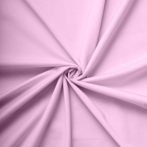  Ткань Поплин МТ 5098 (97 Хл, 3 Эл, 195 гр/мп, ш. 1,45м) цв. 140 розовый  ТриКатушки