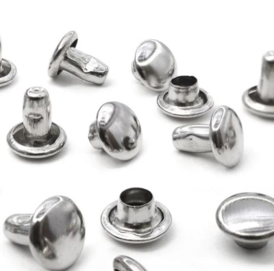  Хольнитен двухсторонний №33 (7 мм),(Нержавеющие ), Цв.Никель (уп.50 шт) Proknopka  ТриКатушки