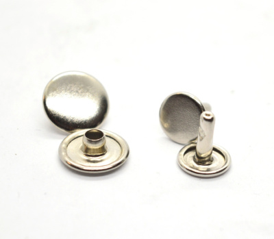  7х8х6 мм Хольнитены двухсторонние цв.Никель (уп.50 шт.) "Proknopka"  ТриКатушки