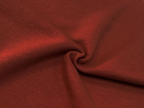  Ткань Футер 3-х нитка г/к петельный 320гр.кв.м, 80% Хб + 20% ПЭ, пенье, цв. Пряная корица  ТриКатушки