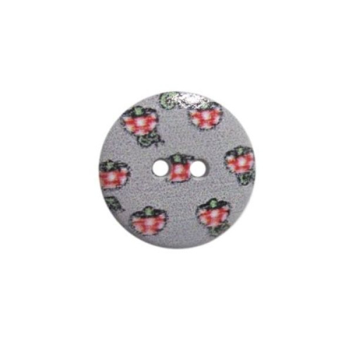  Пуговица деревянная, Орнамент 18мм (цвет 36) (10шт.) Proknopka  ТриКатушки