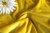  Ткань 3005 Бархат стрейч, ш.150см., №404 ярко-желтый  ТриКатушки