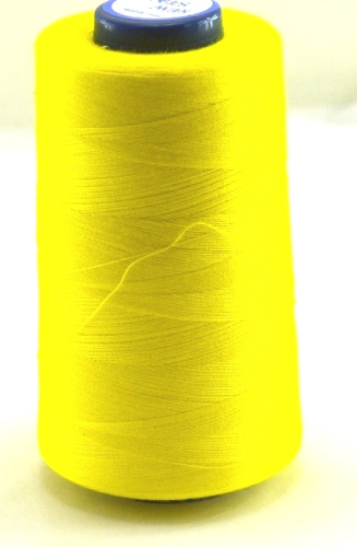  1027 Швейные нитки 40/2 (≈4500 ярд) цв. Желтый  ТриКатушки