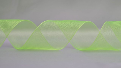  1043 Лента органза 25мм (намотка 50 ярдов = 45 метров)  ТриКатушки