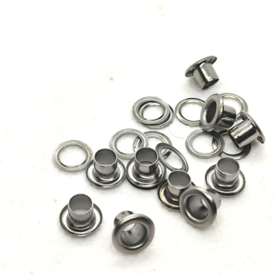  Люверсы №2 4мм сталь Черный Никель (уп 2500шт) Tals(Турция)  ТриКатушки