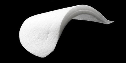  Подплечики сшивные арт.С-14/2/80 белый (упаковка 245 пар)  ТриКатушки